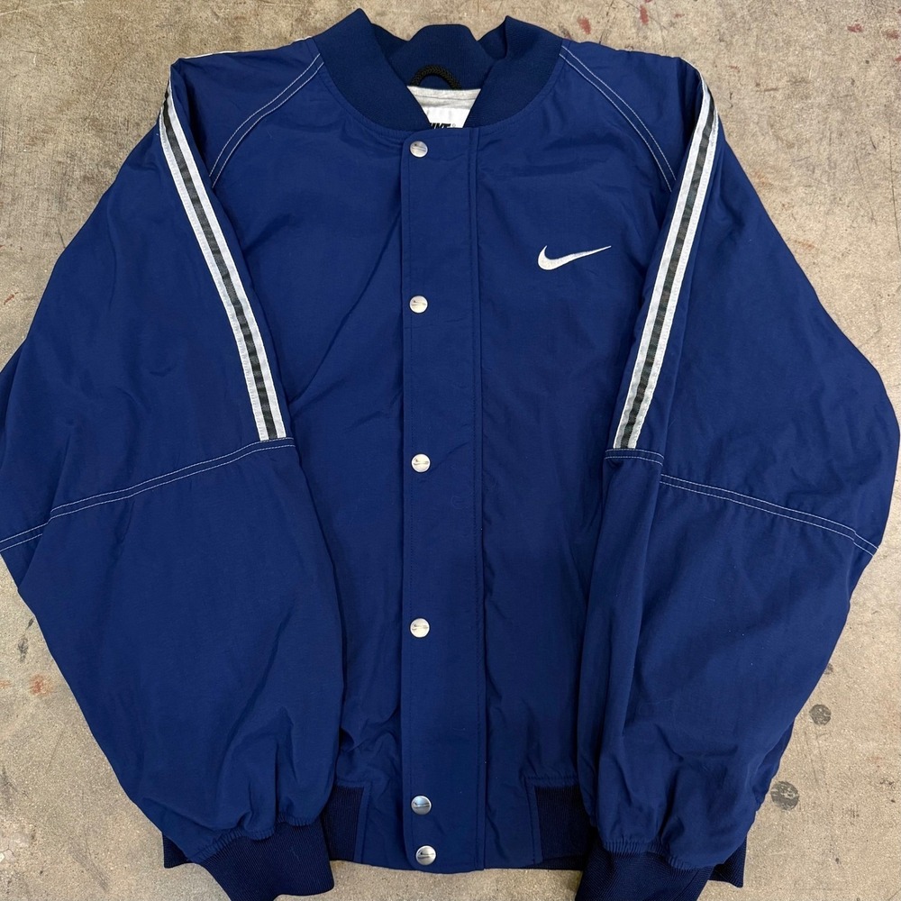 Nike Men's Blue Track Jacket Athletic Sportswear Size M